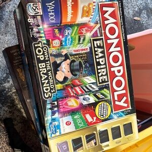 Hasbro Monopoly Empire Board Game - Red, Black, Gold, Blue